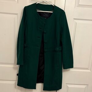 Banana Republic Dark Green Trench Coat